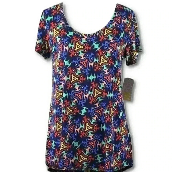 LuLaRoe Tops - New Lularoe Classic T top sz XXS 00-0 retro tunic